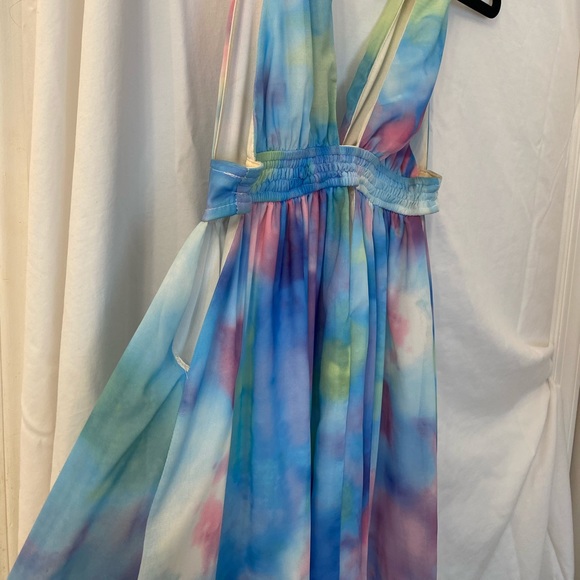 Watercolor Mini Dress - Picture 3 of 6